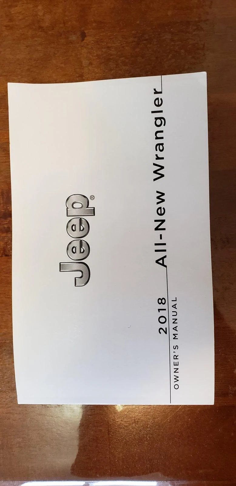 Jeep Wrangler JL Paper owner's manual? 20190205_153237