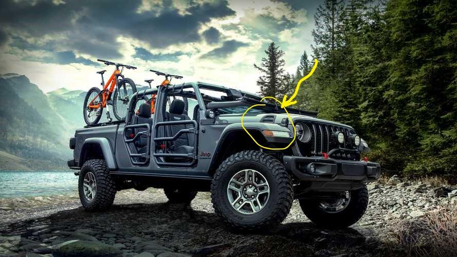 Jeep Wrangler JL SECRET MOPAR ACCESSORY jeep-hoodintake