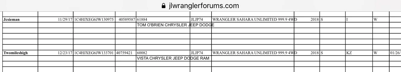 Jeep Wrangler JL ORDER TRACKING for your Jeep Wrangler 88CABCF7-54CF-4AB8-8D59-CDCBED01D1BB