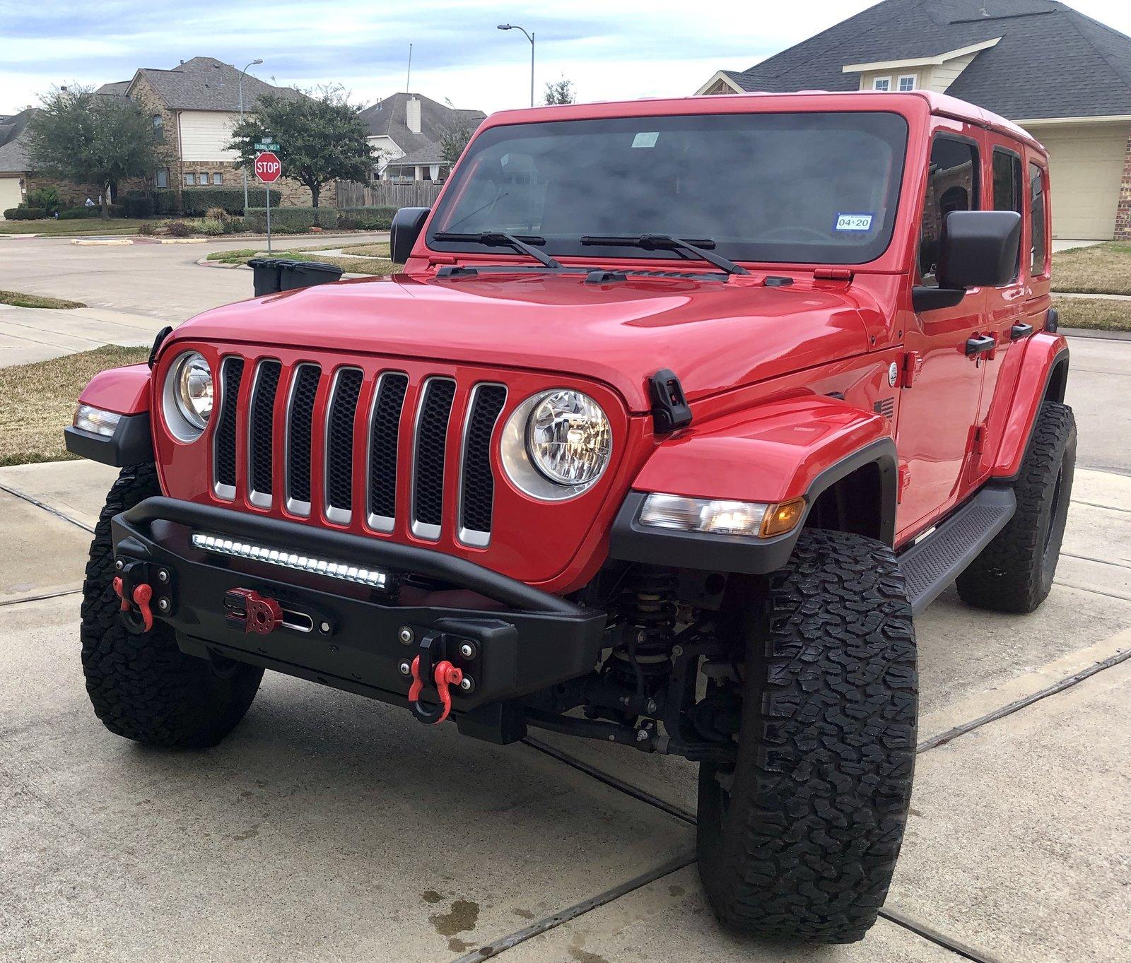 Jeep Wrangler JL Houston area lift installation 7AAFB6D1-A876-4254-91E7-EA4E2C1AD5D1