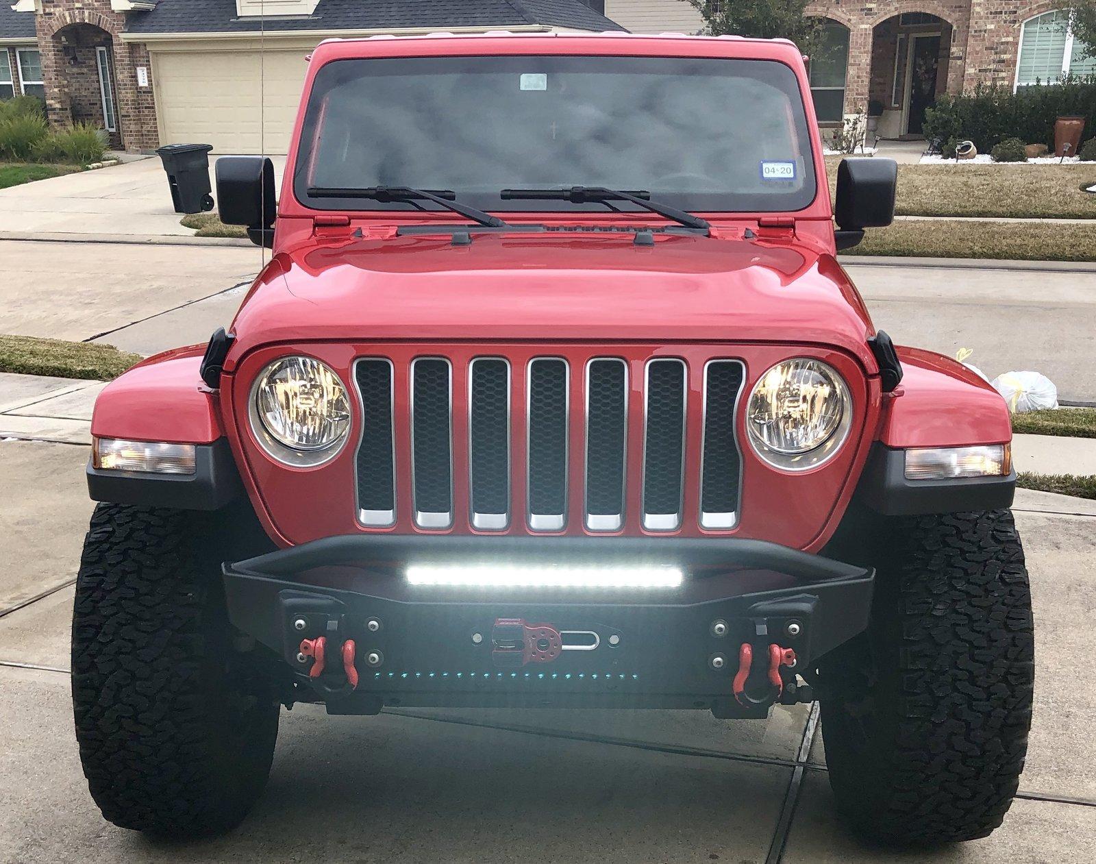 Jeep Wrangler JL Houston area lift installation 1E2A81FA-1190-4001-87D7-903D670F19FA