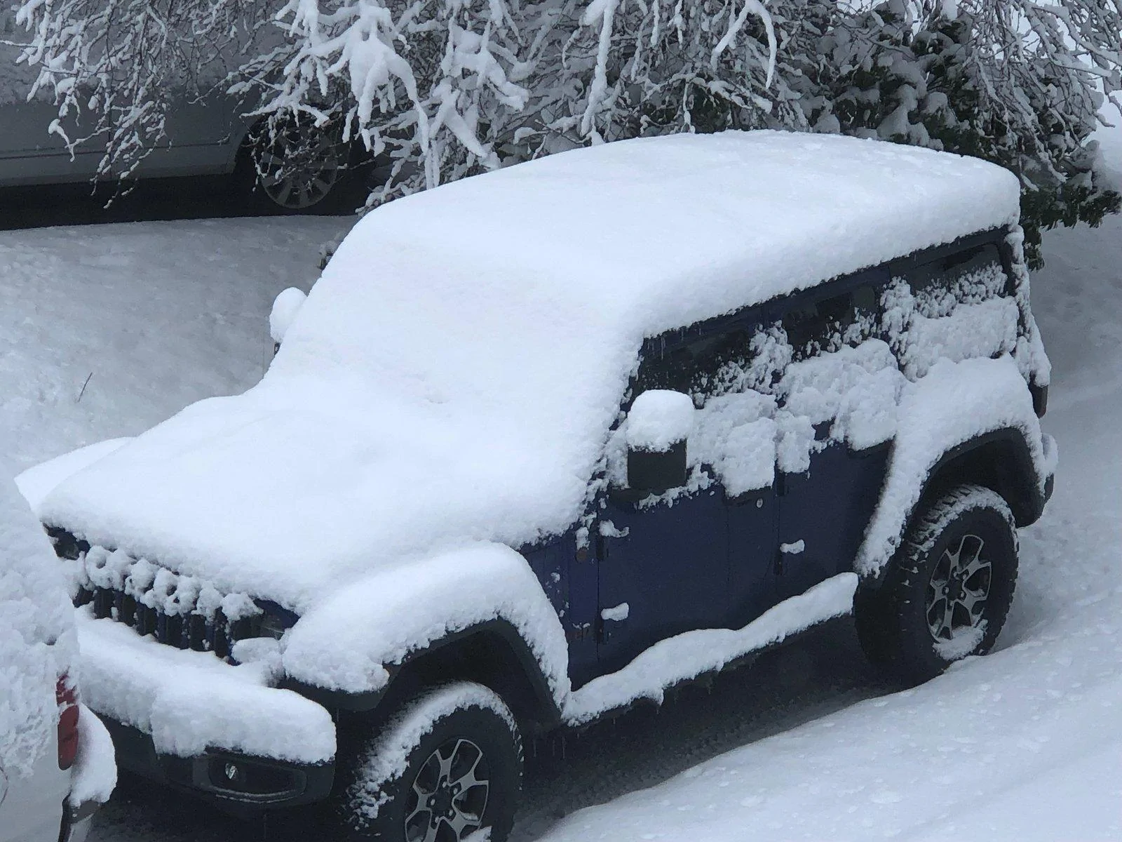 Jeep Wrangler JL Jeeps in Snow... post pics. jeep in sno