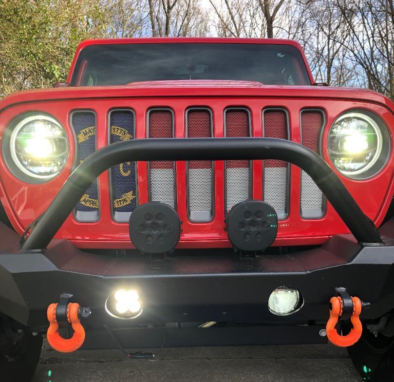 Jeep Wrangler JL Baja Designs Squadron Lights Baja