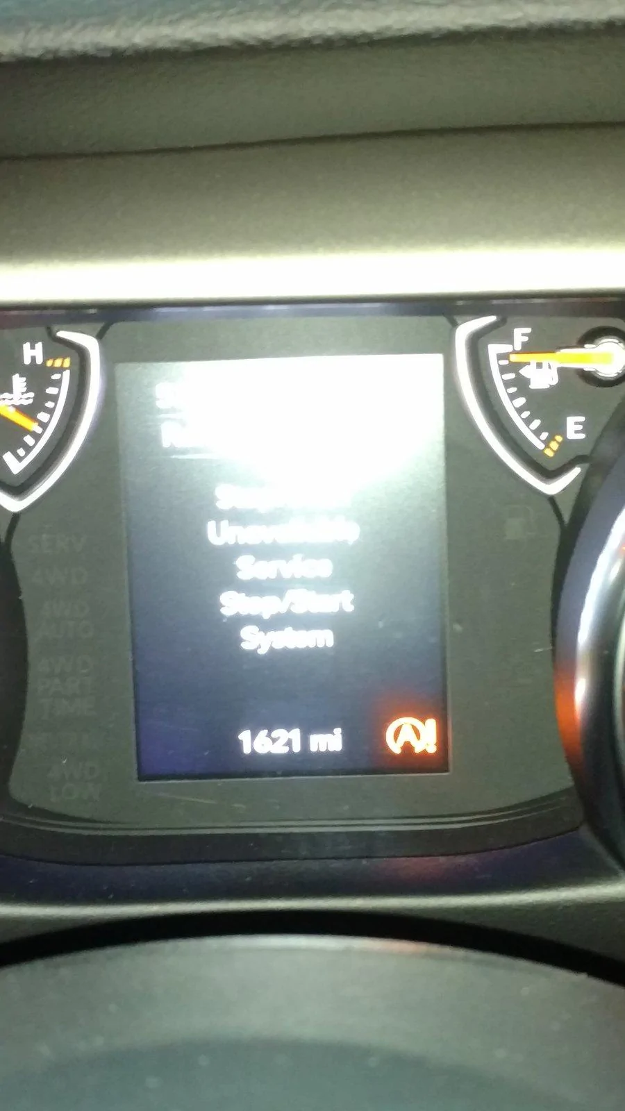 Jeep Wrangler JL START/STOP & ELECTRONIC STABILITY CONTROL SERVICE MESSAGE IMG_20190207_120326422