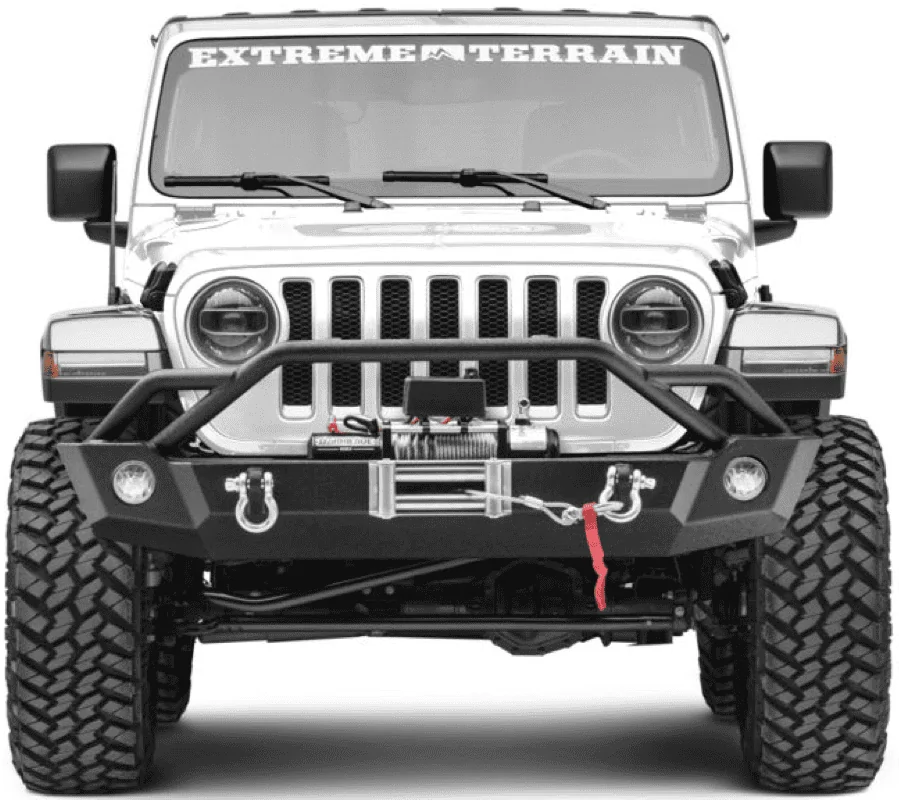 Jeep Wrangler JL Difference in fog light mounting brackets Extreme HD Front Bumper 1