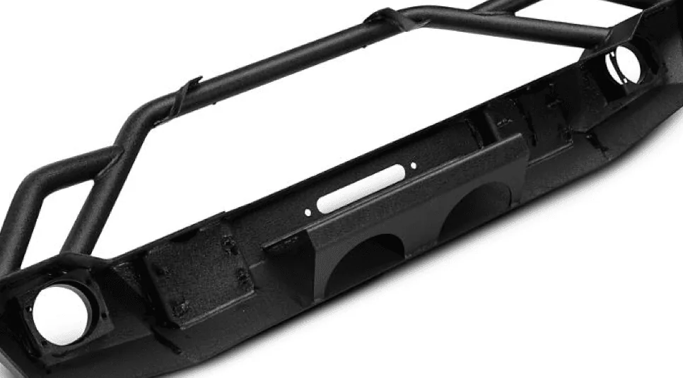 Jeep Wrangler JL Difference in fog light mounting brackets Extreme HD Front Bumper 2