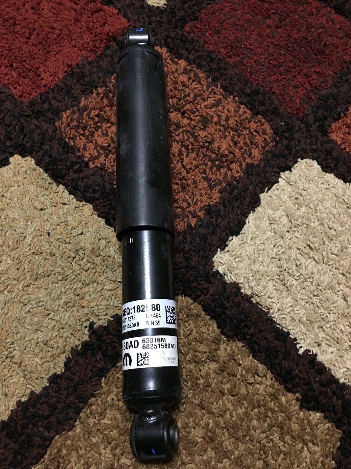 Jeep Wrangler JL OEM steering stabilizer image