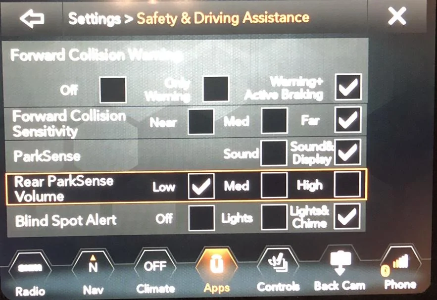 Jeep Wrangler JL Crazy loud backup 'alert' tone 041E8AD8-4F50-4F22-B44E-37FAD675862A