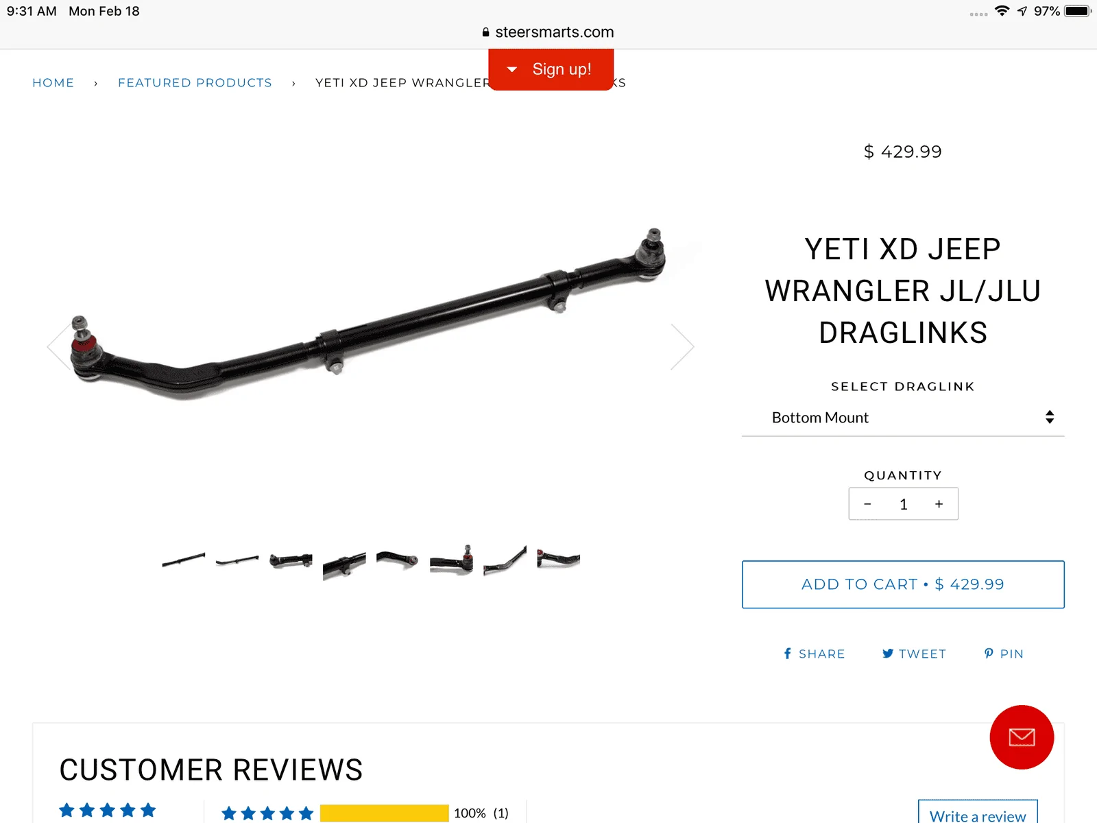 Jeep Wrangler JL Track bar recall coming... 064791F6-9DF5-4DC5-9945-BDBF523105D2