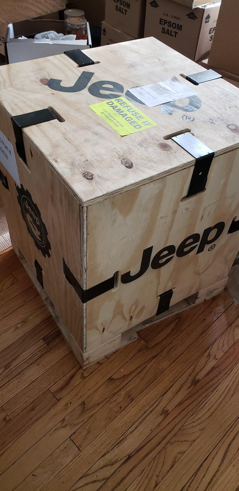 Jeep Wrangler JL Mopar 2" BOX ONLY 20190218_115242