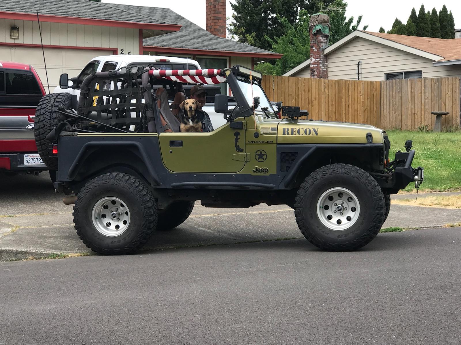 Jeep Wrangler JL Jeep Dog pics IMG_1393