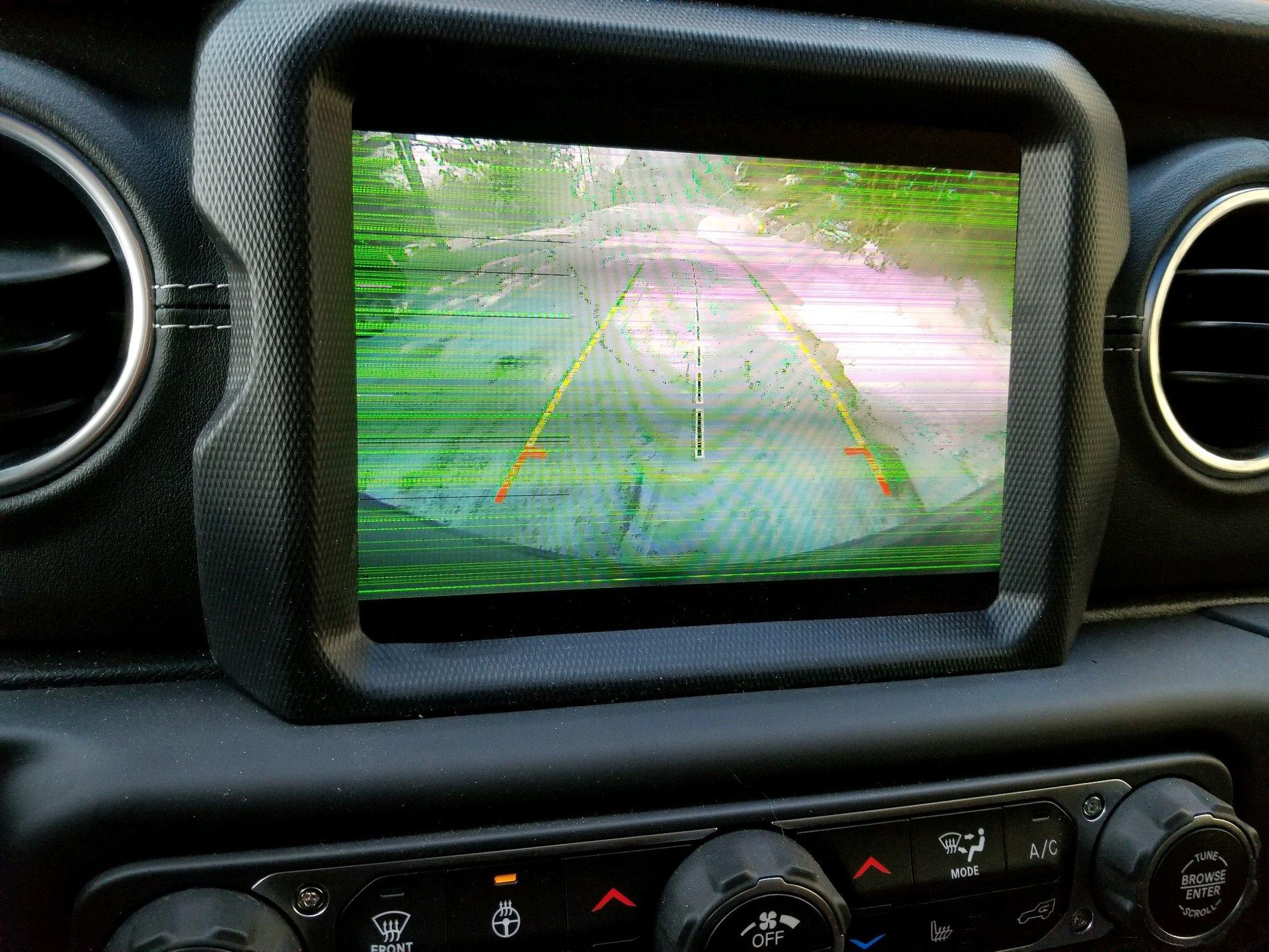 Jeep Wrangler JL Twilight Zone Backup Camera 4563