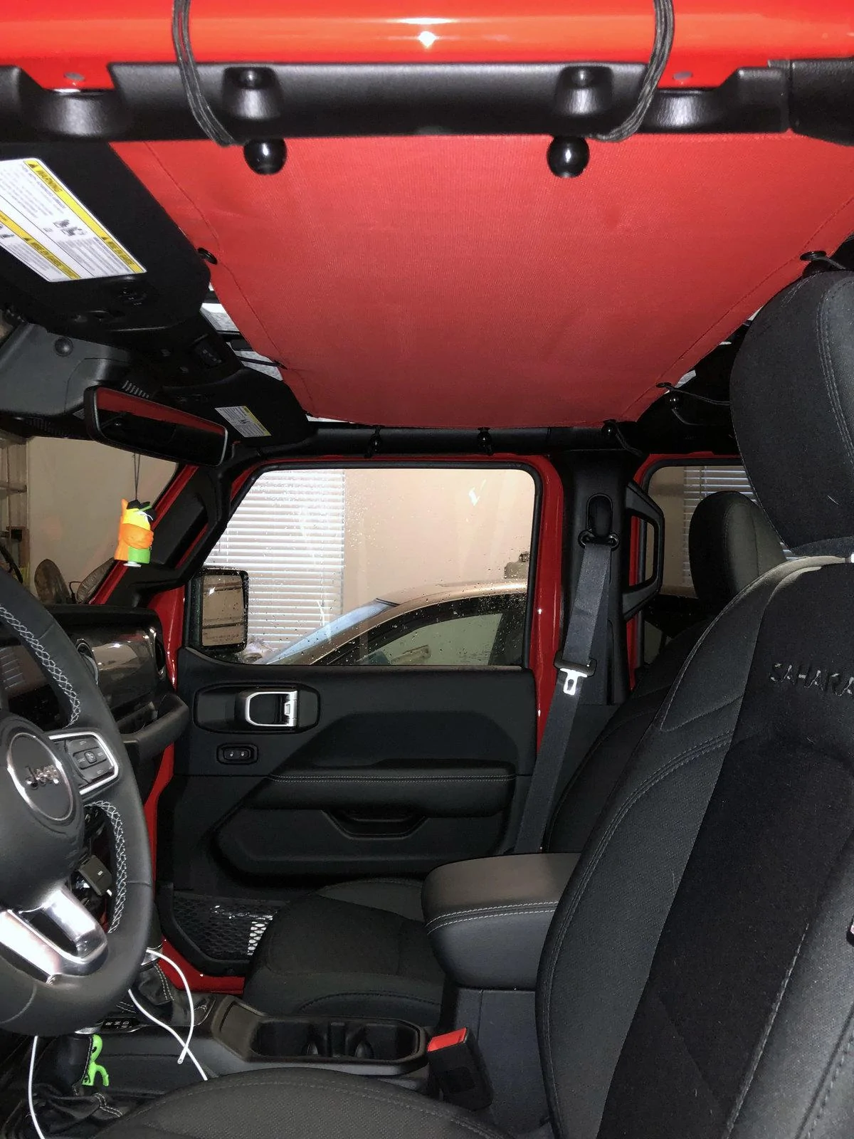 Jeep Wrangler JL What did you do TO your Jeep JL today? Red Alien Sun Shad