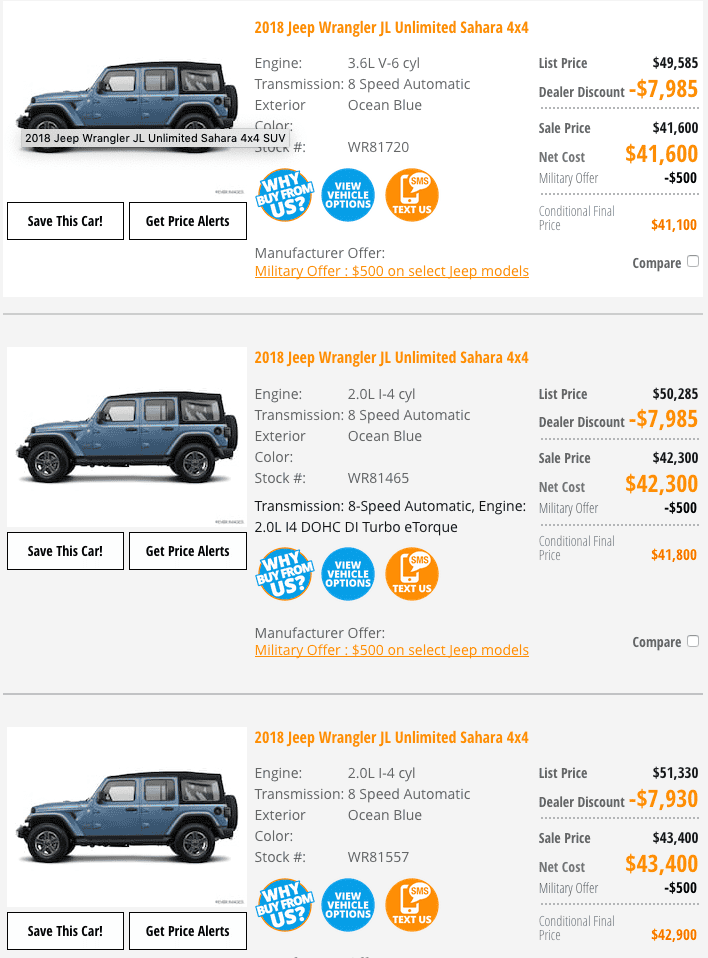 Jeep Wrangler JL FCA Projects 2019 JL Sales Down from 2018 Screen Shot 2019-02-24 at 9.18.17 AM