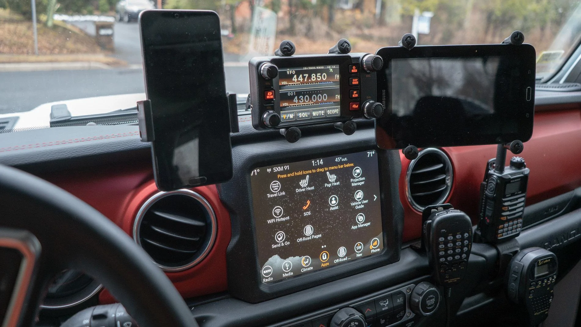 Ham Install - Yaesu FTM - 400 DXR | Jeep Wrangler Forums (JL / JLU