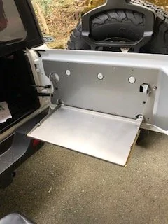 Jeep Wrangler JL Outback tail gate table install- pics IMG_4579