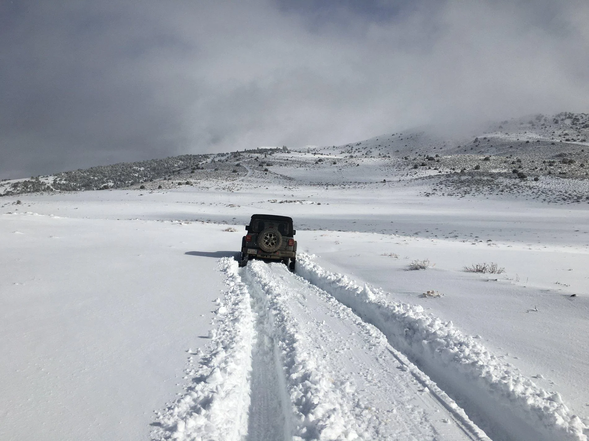 Jeep Wrangler JL Jeeps in Snow... post pics. IMG_0533