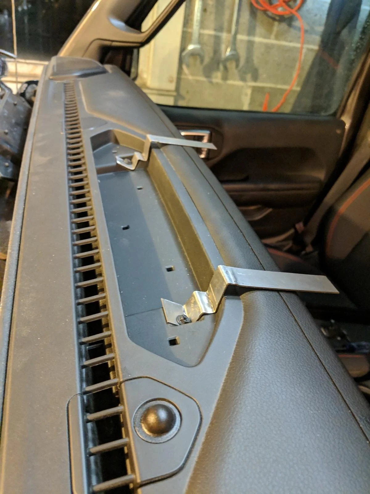 Jeep Wrangler JL Home Made Dash Rail Mount hzR6zvl