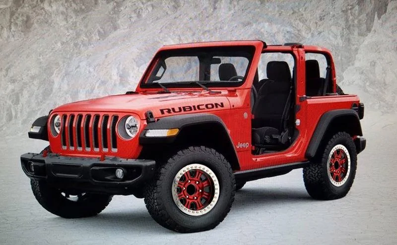 Jeep Wrangler JL Betty the build. racelines1