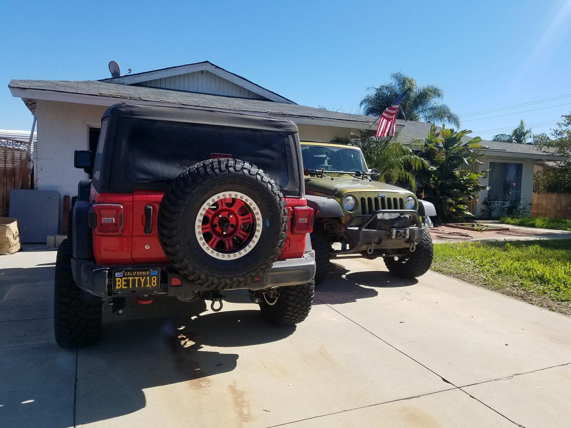 Jeep Wrangler JL Betty the build. 20190219_115853