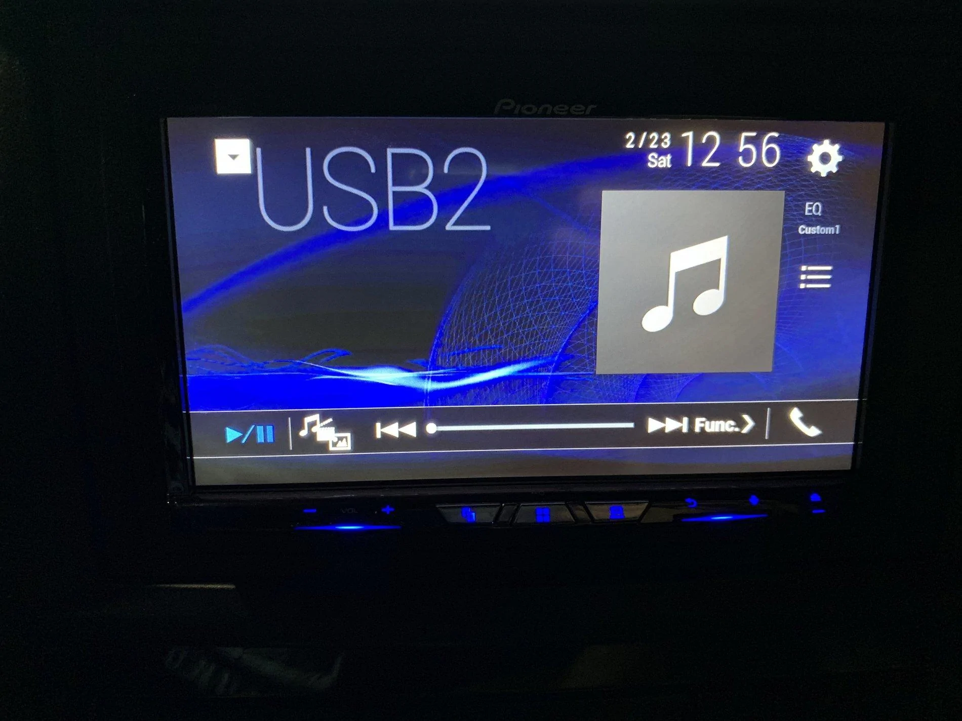 Jeep Wrangler JL Head Unit - Pioneer AVH-W4400NEX IMG_3368