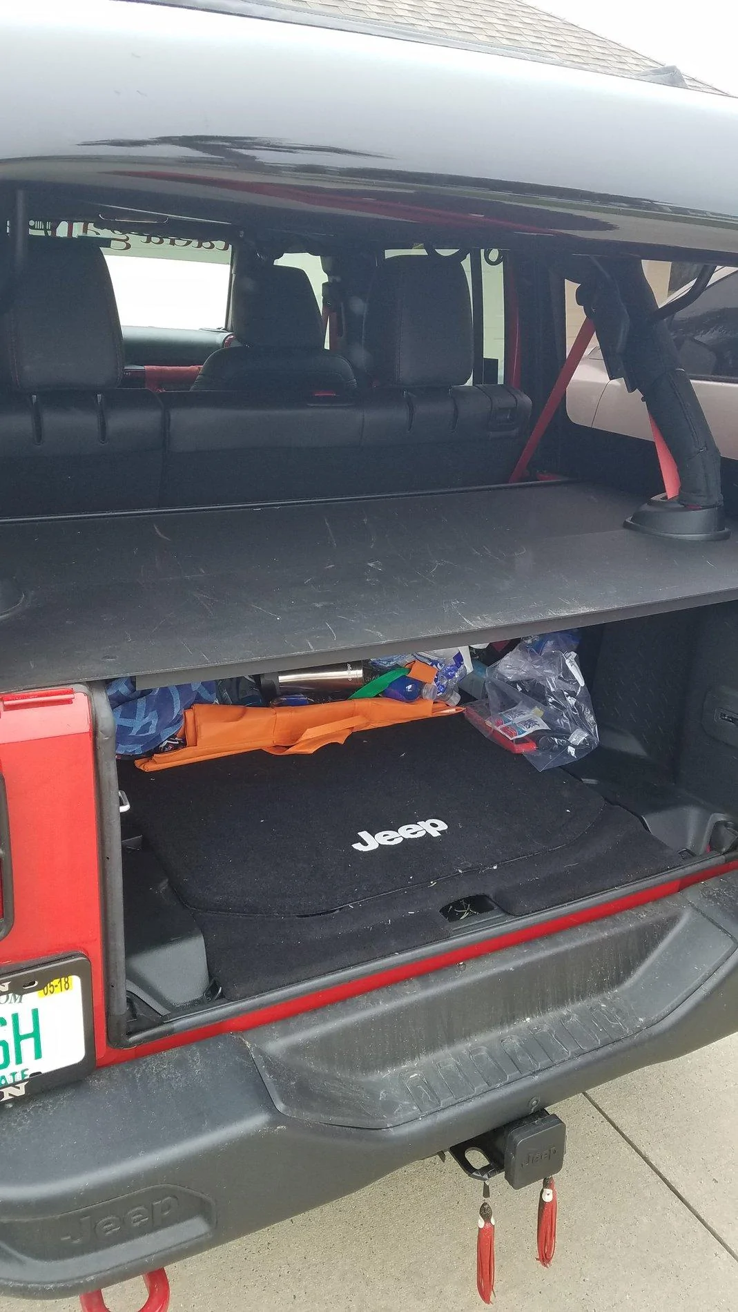 Jeep Wrangler JL How easy is it to break into the soft top? 20180223_112907