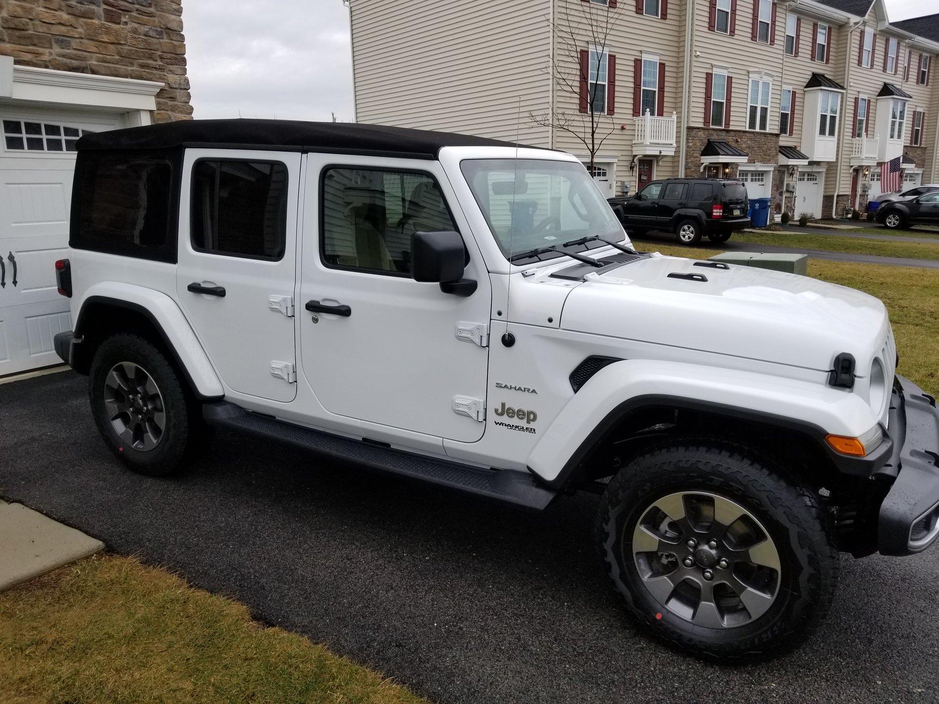 Jeep Wrangler JL ORDER TRACKING for your Jeep Wrangler 20180224_144008