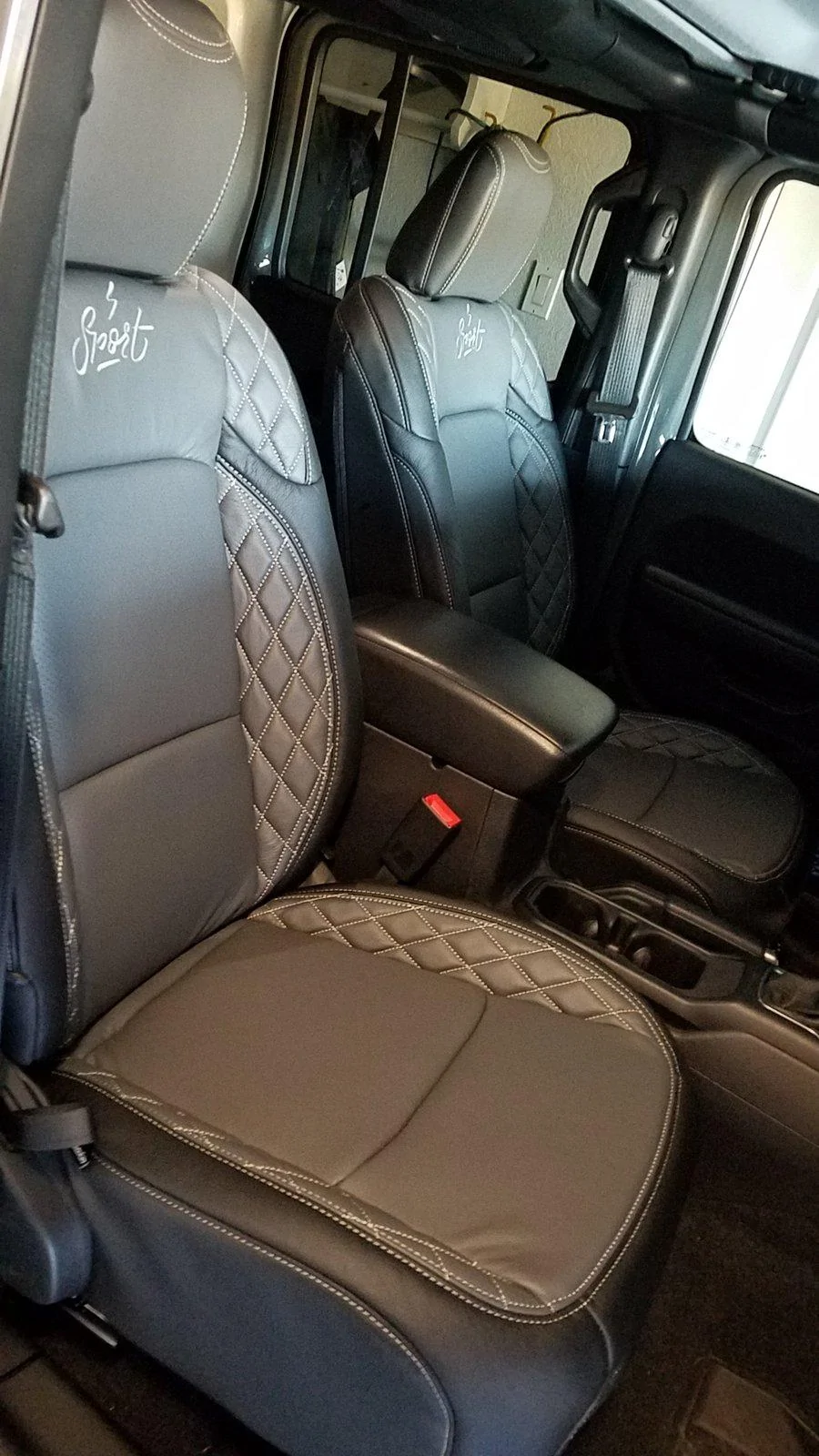 Jeep Wrangler JL New Leather Interior leather