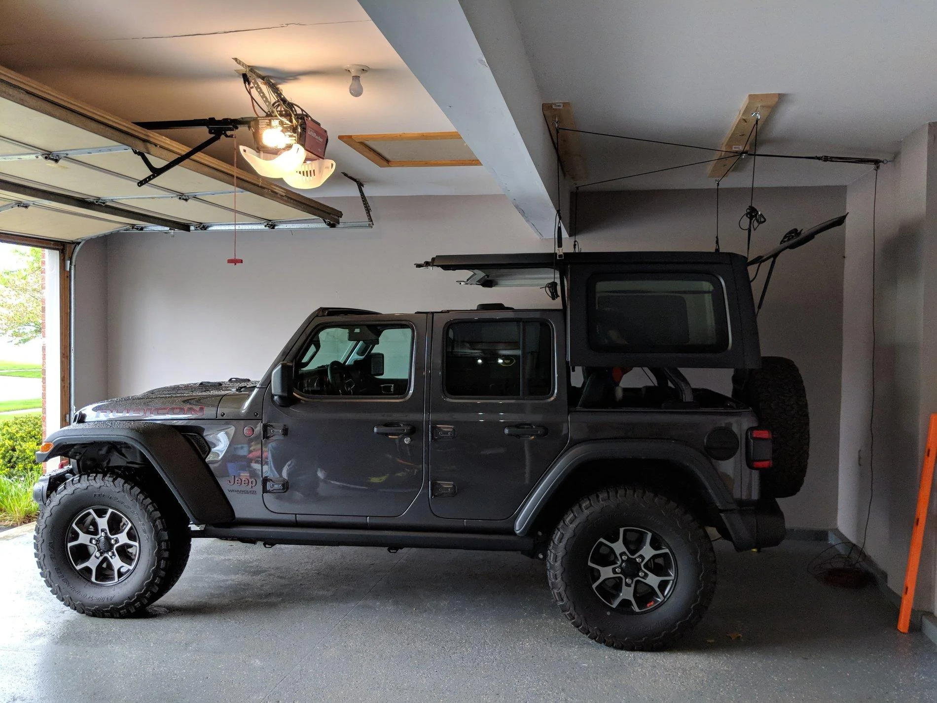 Jeep Wrangler JL Hard top ceiling suspension IMG_20180521_151241