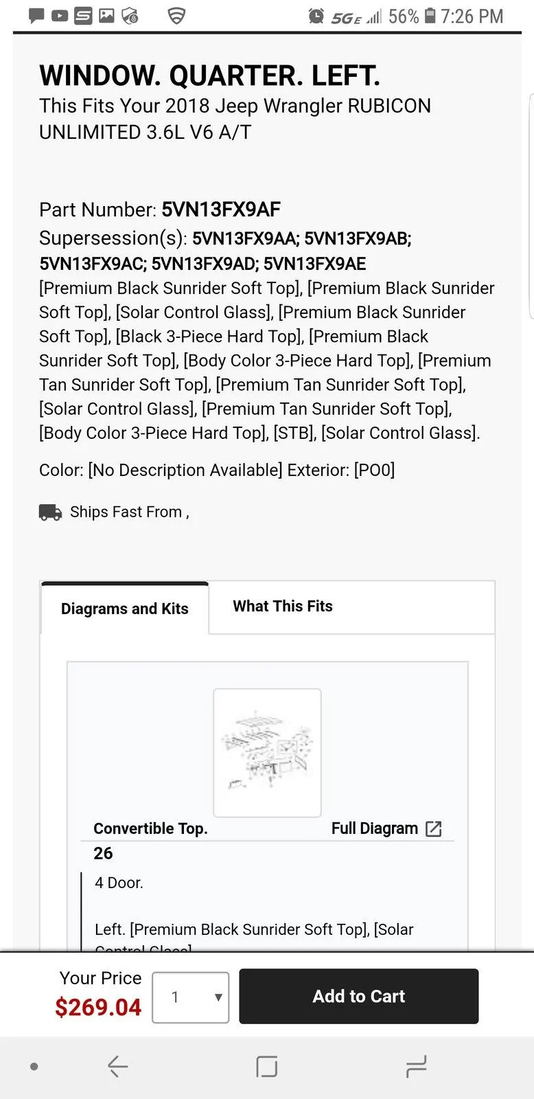 Jeep Wrangler JL What's a soft top worth without Windows? Screenshot_20190308-192616_Chrom