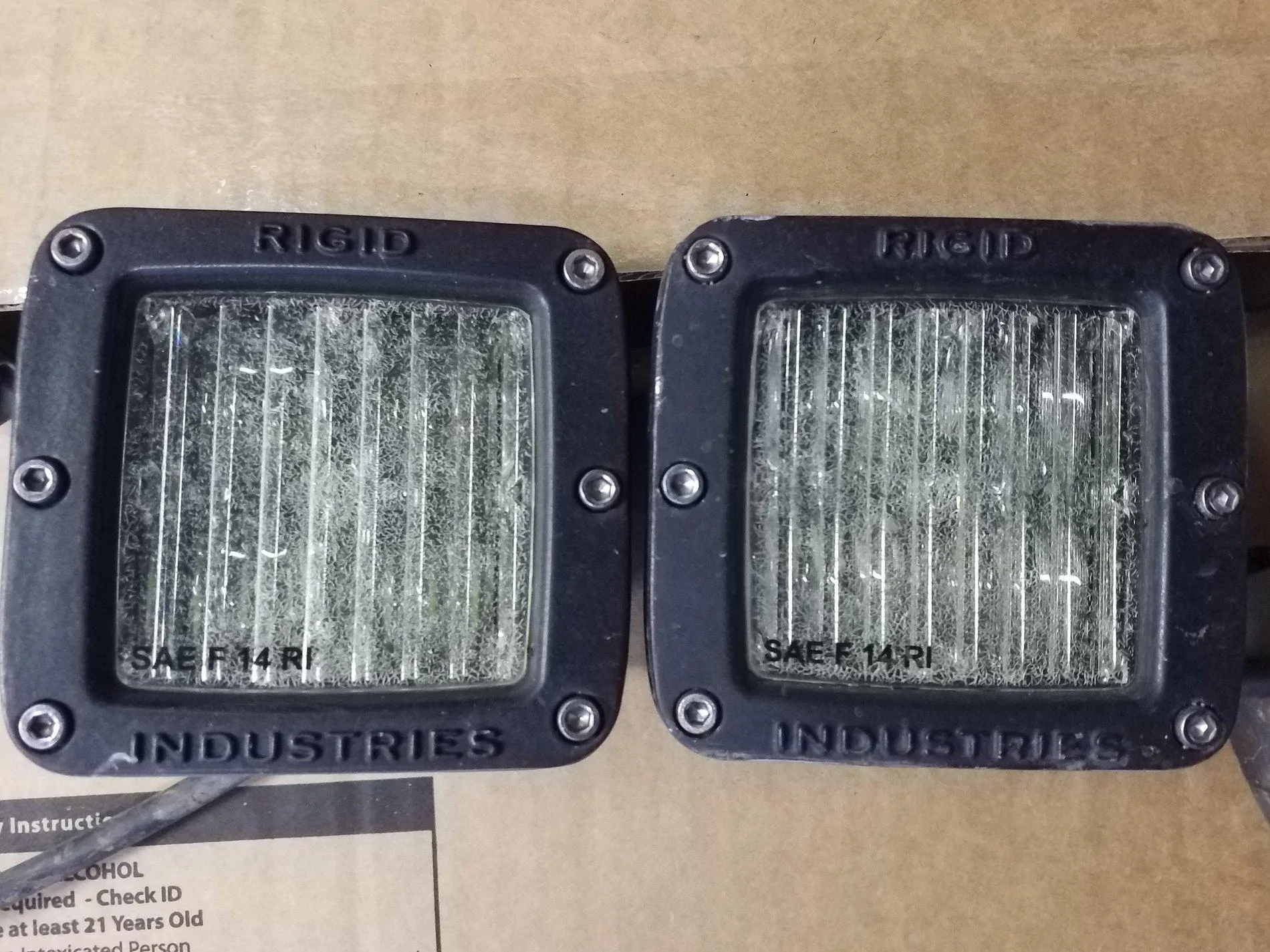 Jeep Wrangler JL Cube Lights - Spot or Flood? 20190308_165854