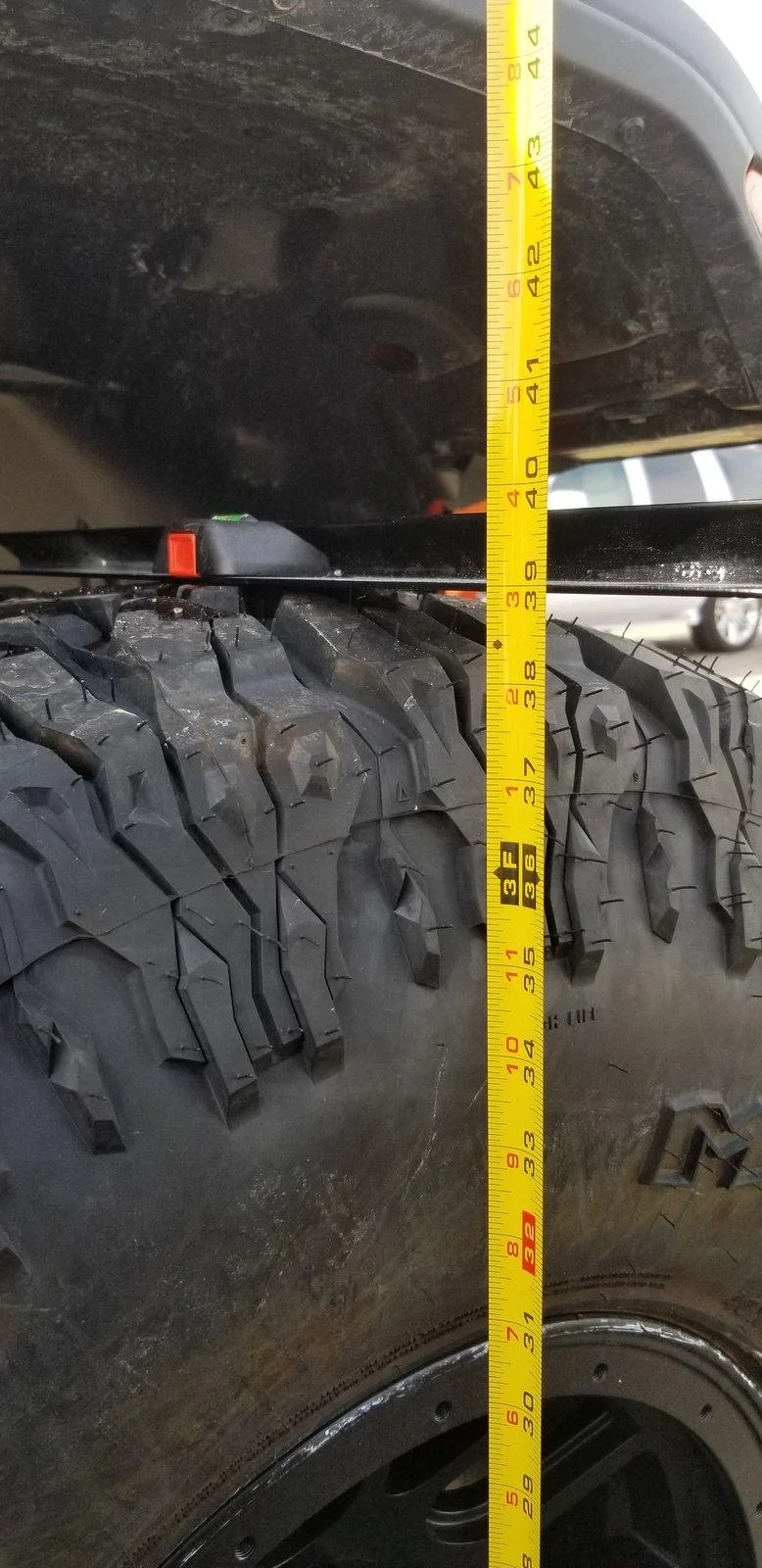 Jeep Wrangler JL True Tire Size Database 20190312_152532