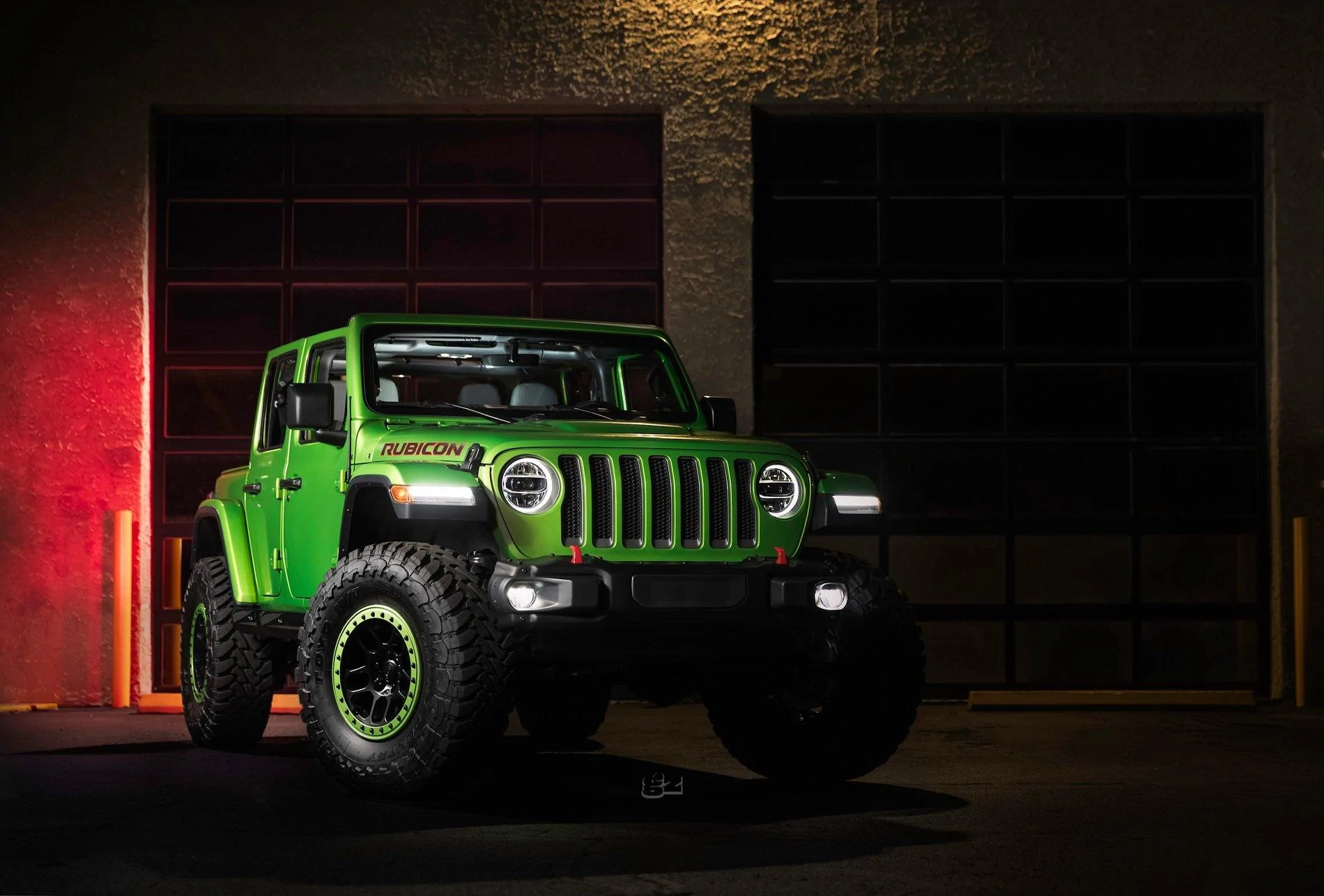 Jeep Wrangler JL Mojito paint or powder coating RMojitoJL Magic PhotoShoot