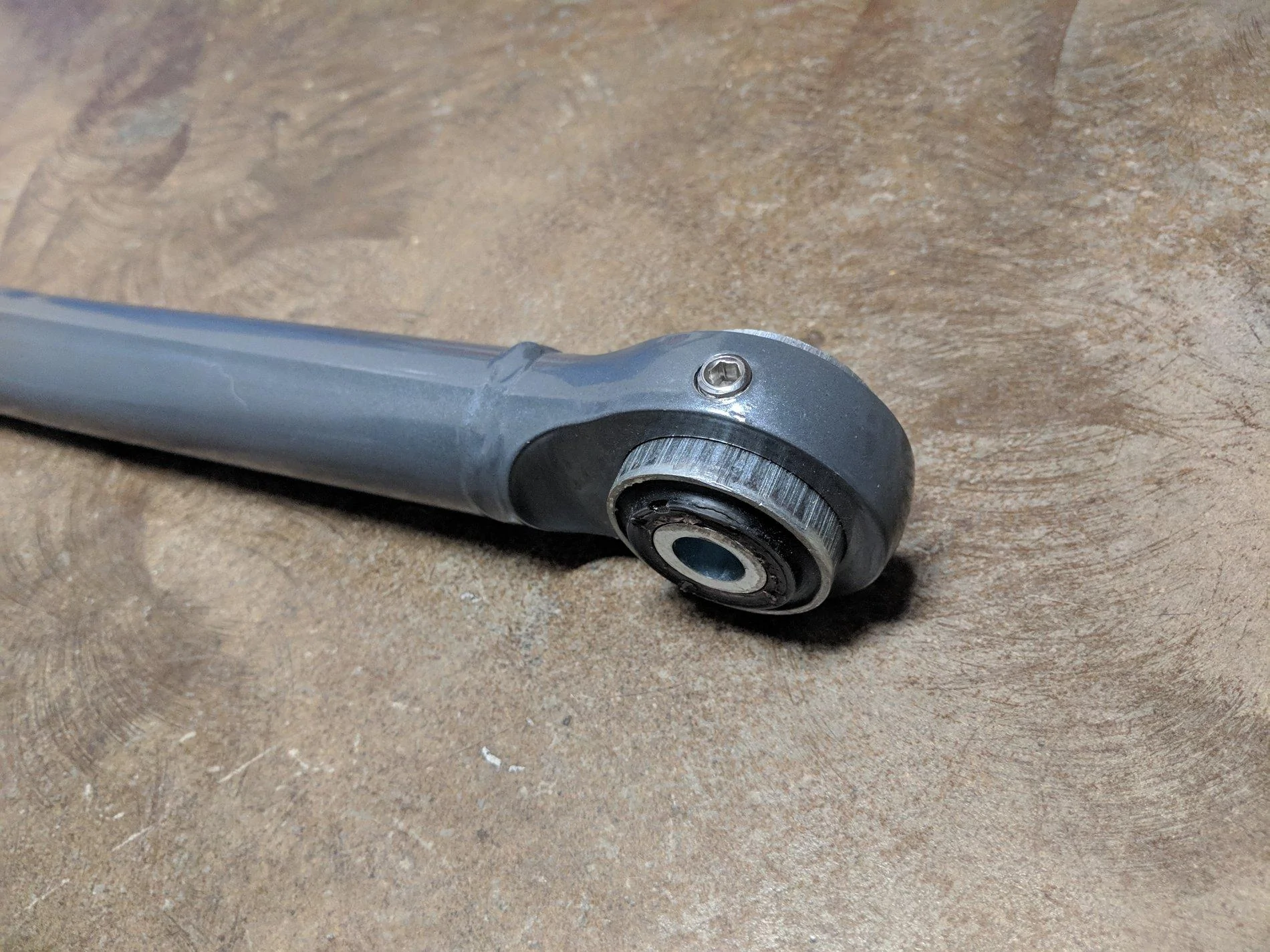 Jeep Wrangler JL Rusty's Track bar hits Dana diff cover IMG_20190314_142139