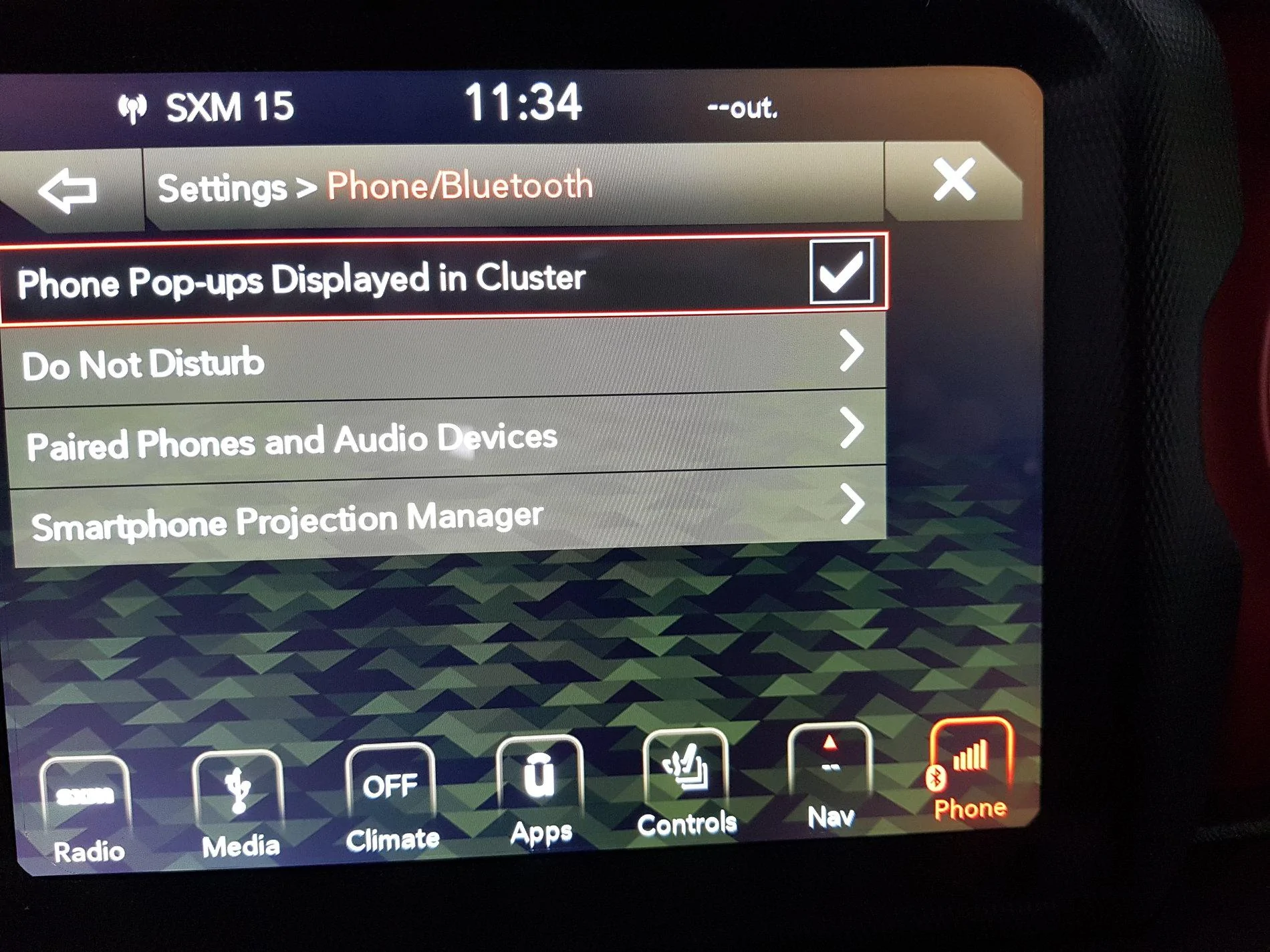 Jeep Wrangler JL Do Not Disturb Message 20190316_113401