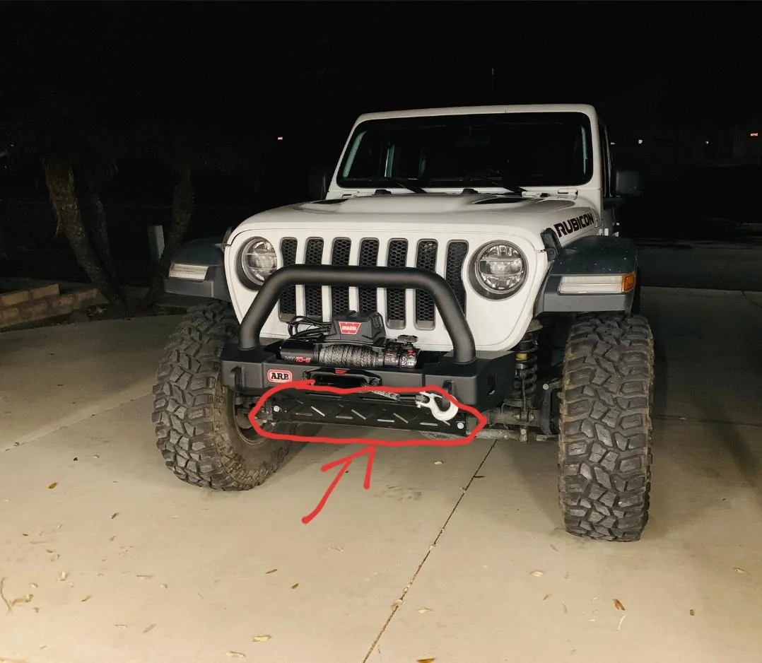 Jeep Wrangler JL ARB Stubby and Warn VR-10S 20190316_144423