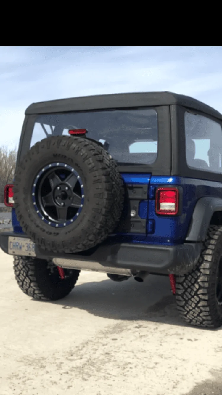 Jeep Wrangler JL Mopar Tailgate Hinge Reinforcement & Relocation Kits DDF3F4EE-49D7-4EAC-ABA7-EB7ECBC25D9E
