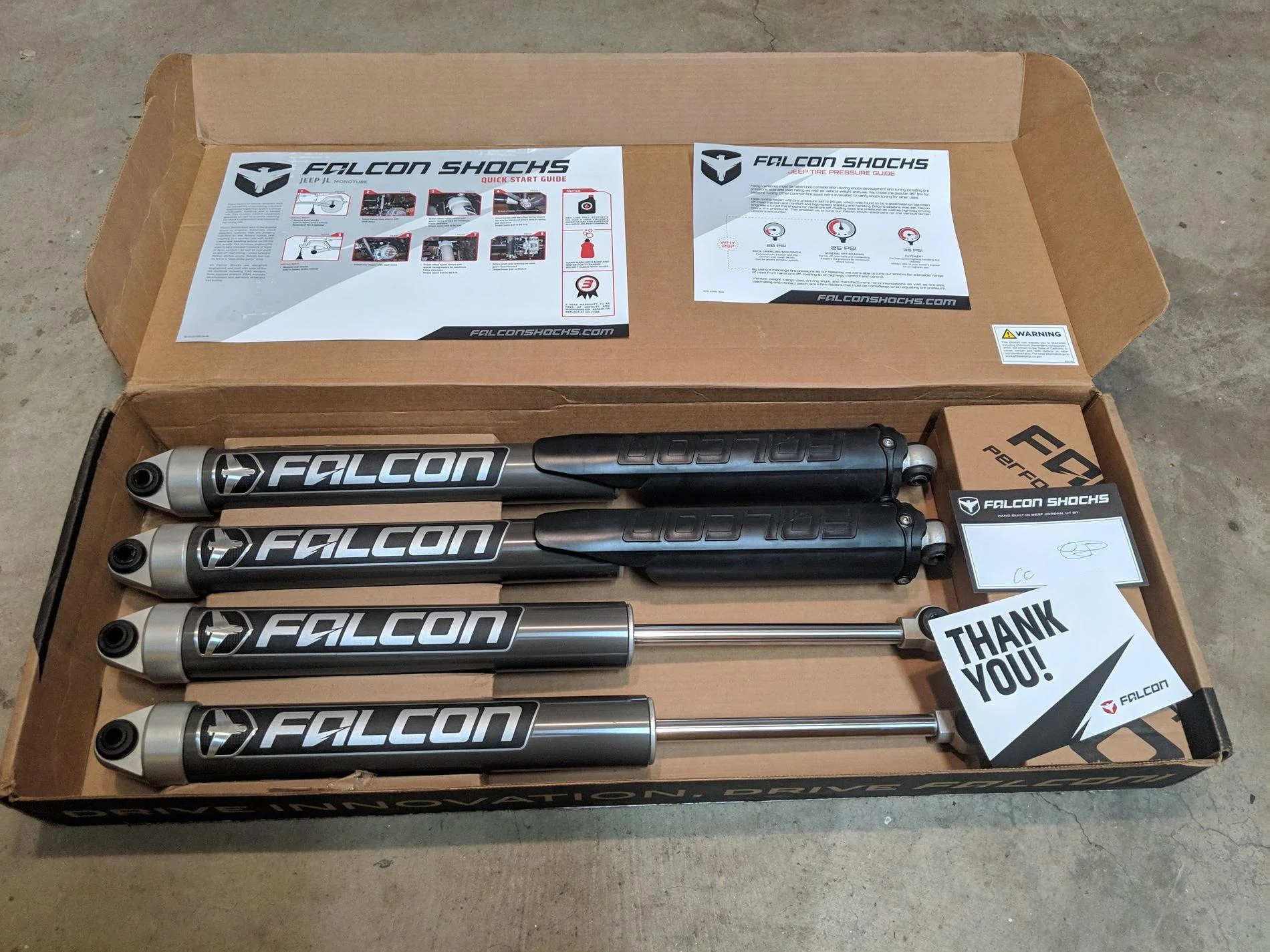Jeep Wrangler JL Falcon 2.1 Shocks - JLU G7uSbb9