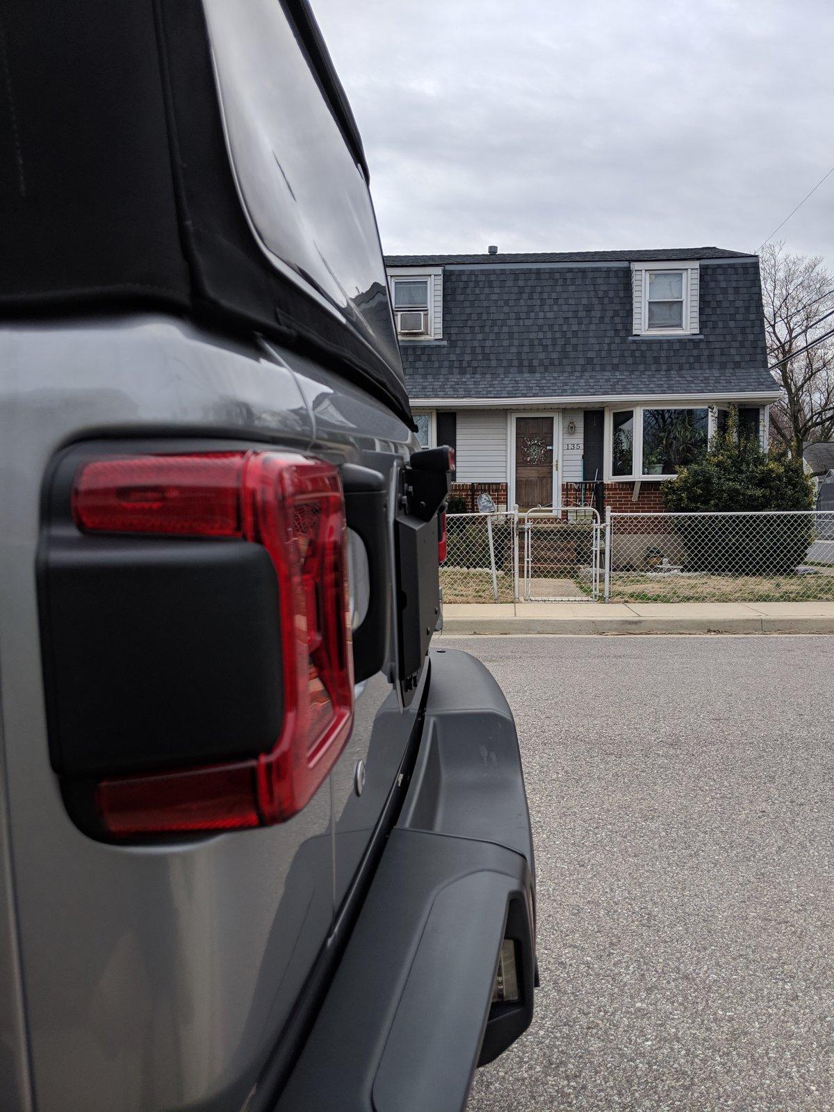 Jeep Wrangler JL Spare tire carrier delete IMG_20190318_100522