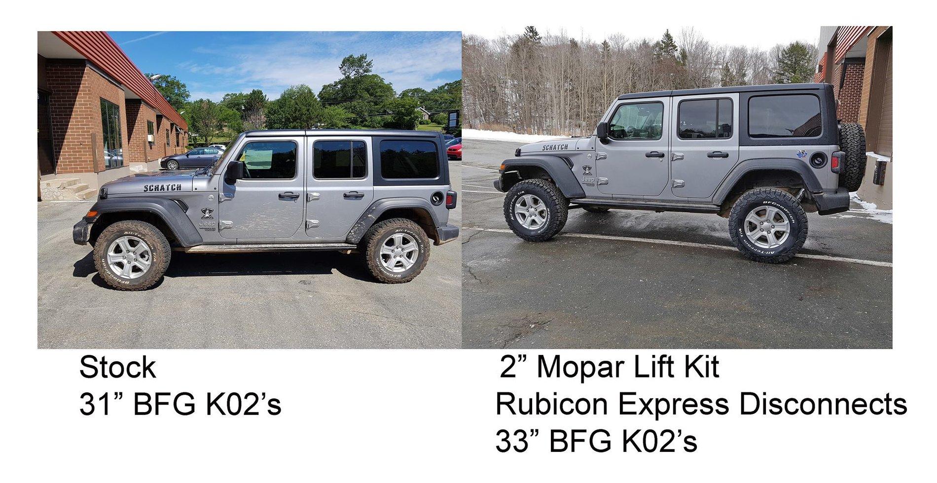 Jeep Wrangler JL The Non-Rubicon Jl & JLU Thread compare