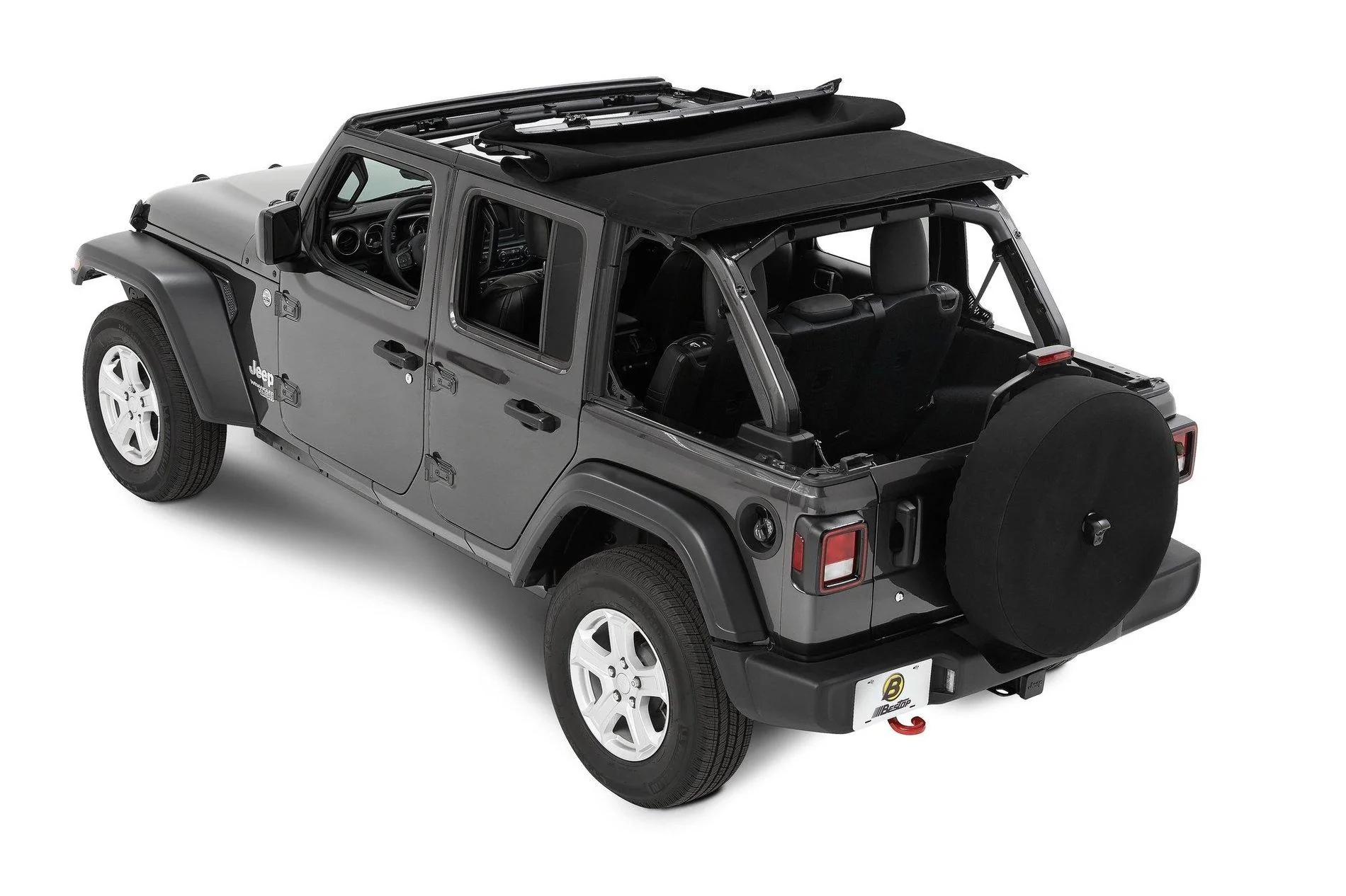 Jeep Wrangler JL Can't Decide, UGH!  Help Please Bestop-All-New-Trektop-NX-JLU-Installed-Open-Rear-View_1