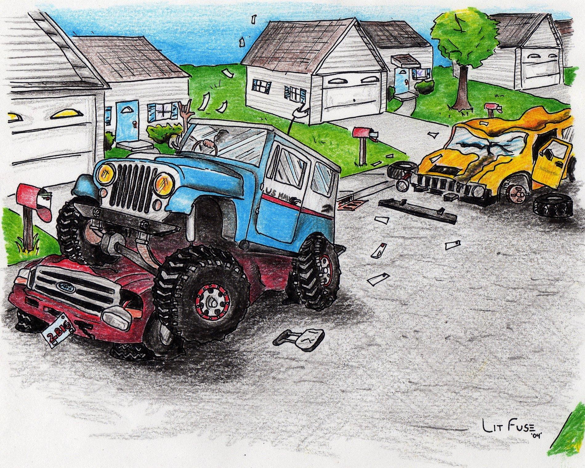 Jeep Wrangler JL Jeep artwork / tattoos crushingjee