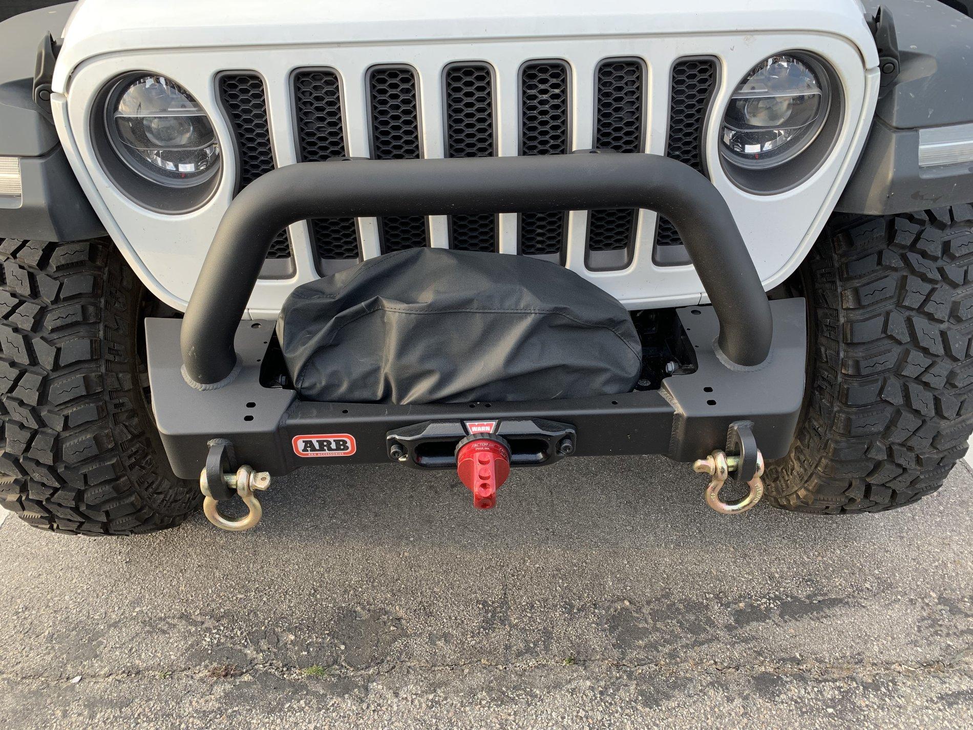 Jeep Wrangler JL ARB Stubby and Warn VR-10S 484B3340-BA52-4BA7-9E74-7B1C01A0E764