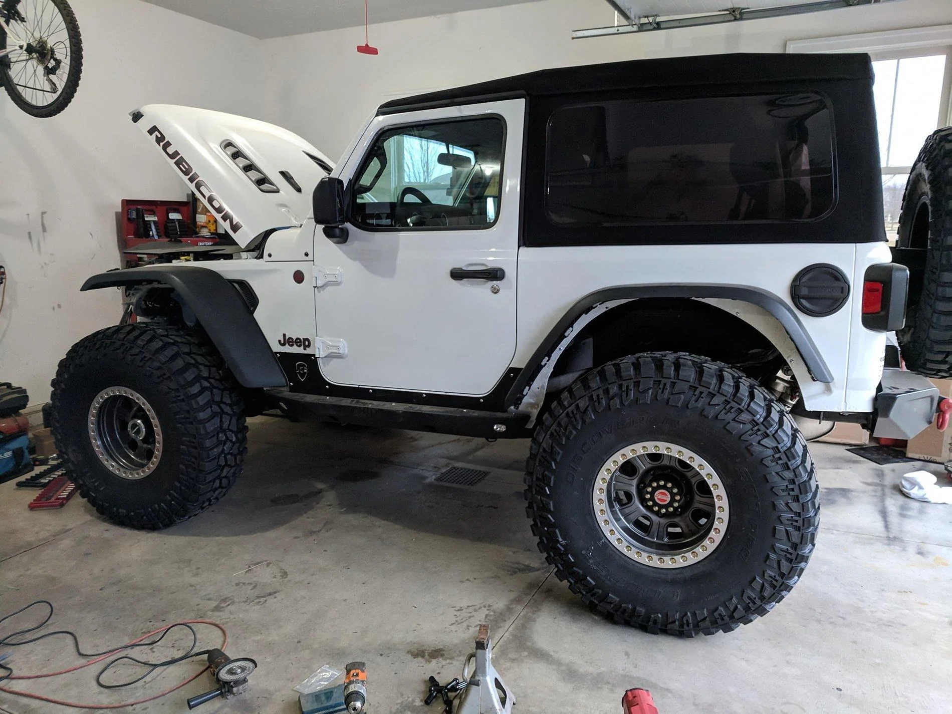 Jeep Wrangler JL Finally got the new axles R1