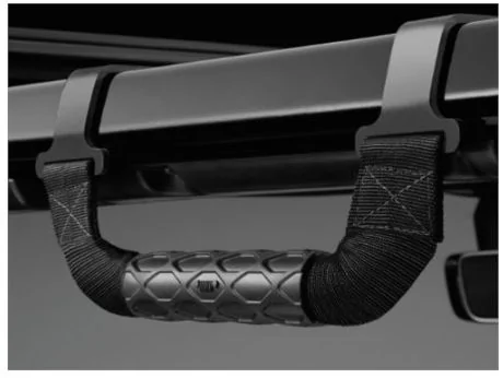Jeep Wrangler JL MOPAR Grab Handles: Front & Back mopar handles