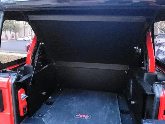 Jeep Wrangler JL Tuffy JLU Security Deck Enclosure (Central TX) 20190327_194606_crop_640x480
