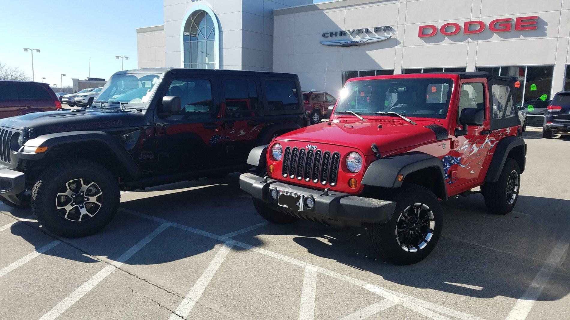 Jeep Wrangler JL Automatic Sticker and Build Sheet tracking 20180226_125945