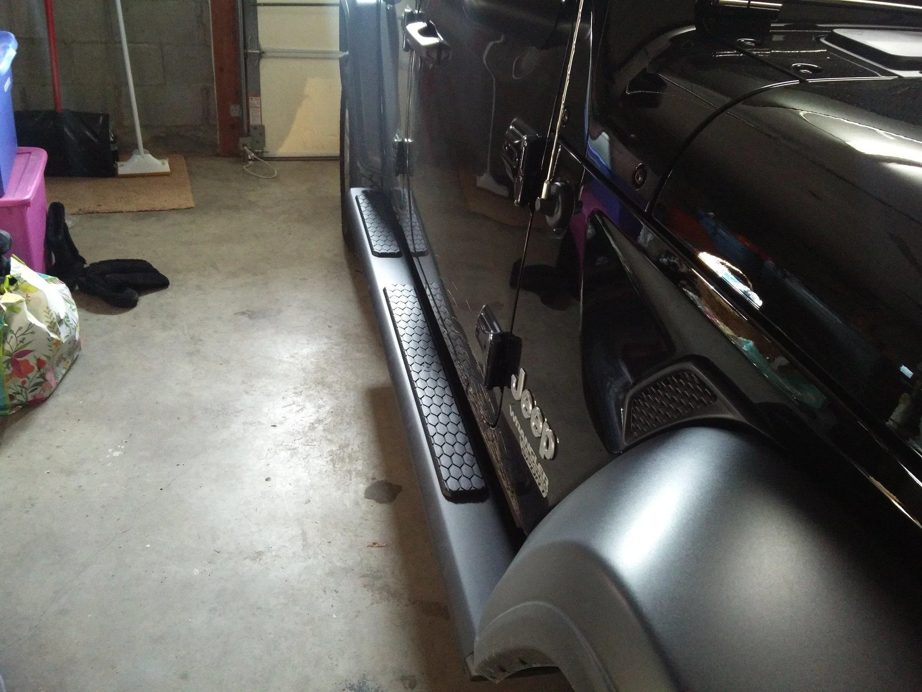Jeep Wrangler JL Mopar tube bars installed IMG_20180301_083030
