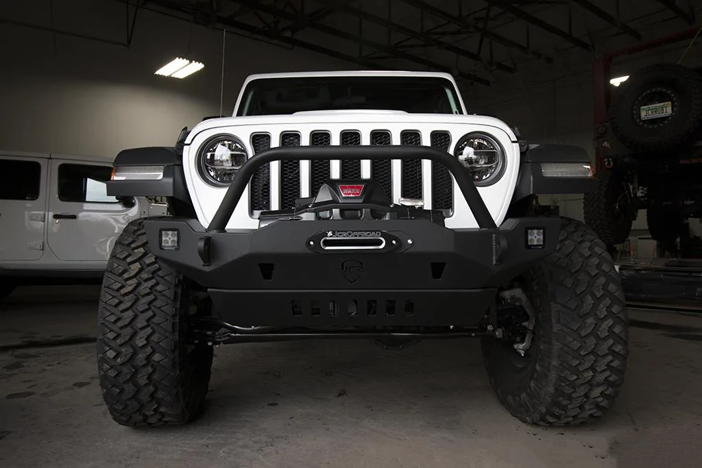 Jeep Wrangler JL JL Front Stubby, Mid-Width, & Full Width Winch Bumpers, Now Available! IMG_7323