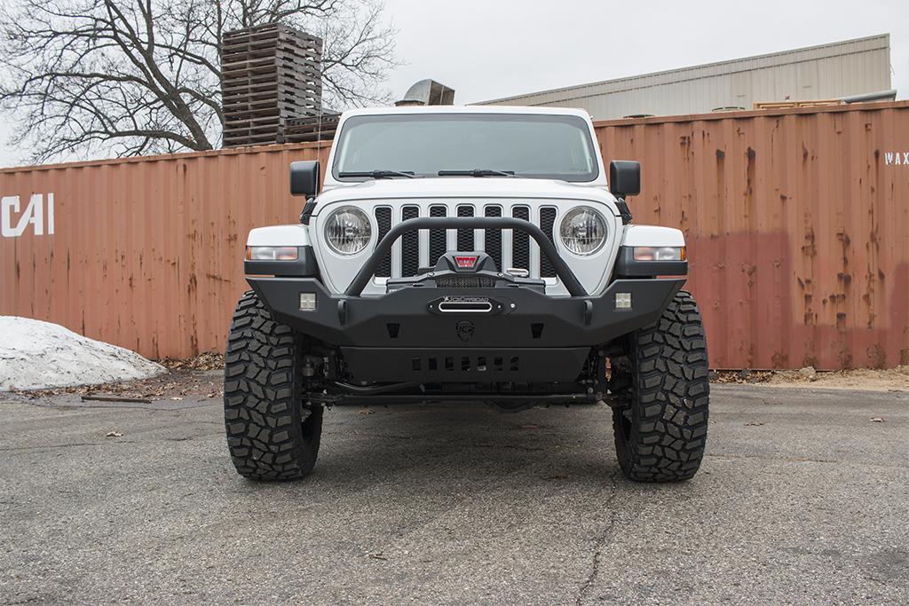 Jeep Wrangler JL JL Front Stubby, Mid-Width, & Full Width Winch Bumpers, Now Available! JLFV_1